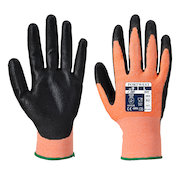 A643 Amber Cut Nitrile Foam Gloves